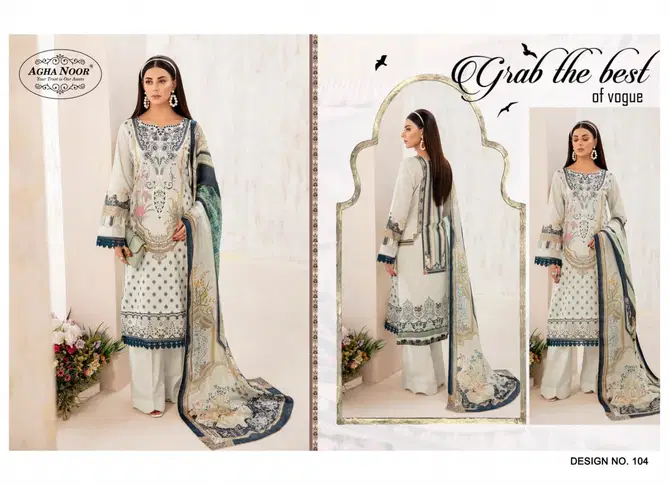 Rangrez Vol 1 By Agha Noor Lawn Cotton Pakistani Dress Material Wholesale Price In Surat